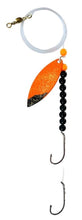 Load image into Gallery viewer, Willow Leaf Spinner Orange Striper