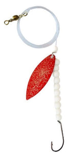 Willow Leaf Spinner Red Speckle
