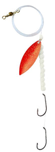 Willow Leaf Spinner Red Wave