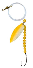Load image into Gallery viewer, Willow Leaf Spinner Yellow Wave