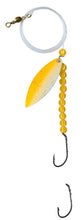 Load image into Gallery viewer, Willow Leaf Spinner Yellow Wave