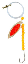 Load image into Gallery viewer, Willow Leaf Spinner Orange Demon