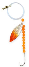 Load image into Gallery viewer, Willow Leaf Spinner Orange Scale