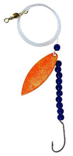 Load image into Gallery viewer, Willow Leaf Spinner Orange Speckle
